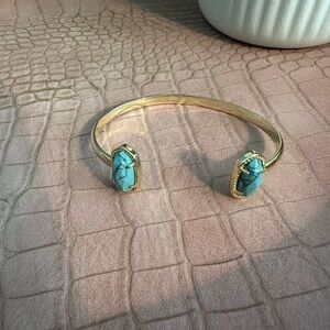 Kendra Scott adjustable turquoise bracelet